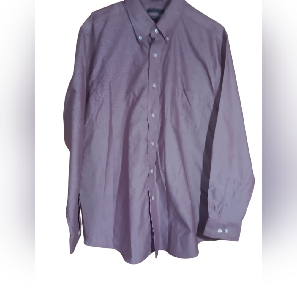 Saddlebred Easy Care Oxford in Rich Mauve - Picture 1 of 4